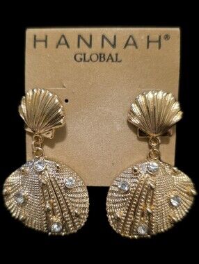 Seashell Drop Earrings